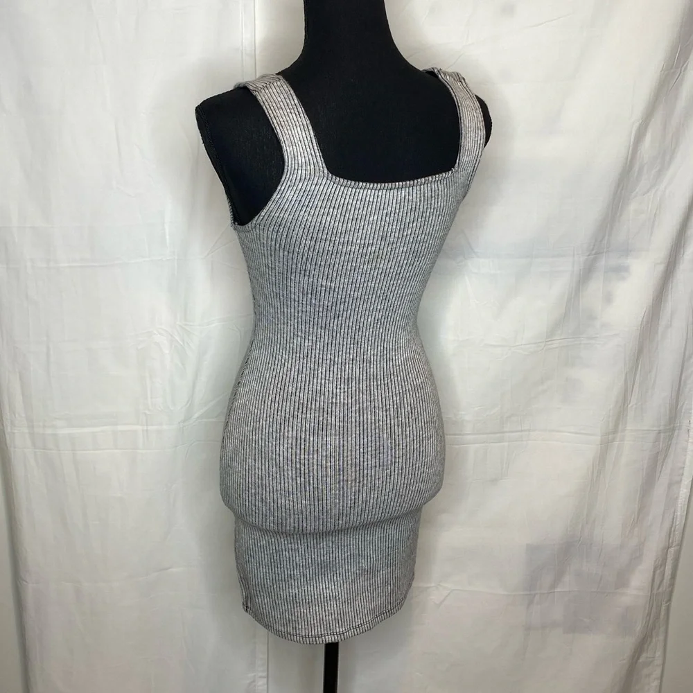 Gray Mini Dress - Picture 2 of 4